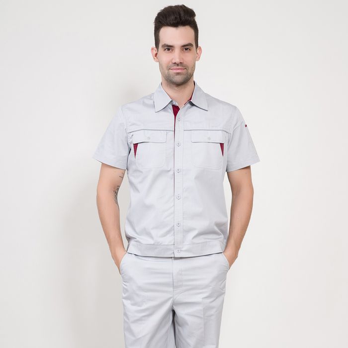 夏季工程服 維修機(jī)械工作服 JL-XJ135