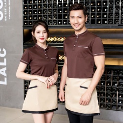 綠色夏季工作服短袖 JL-TX348