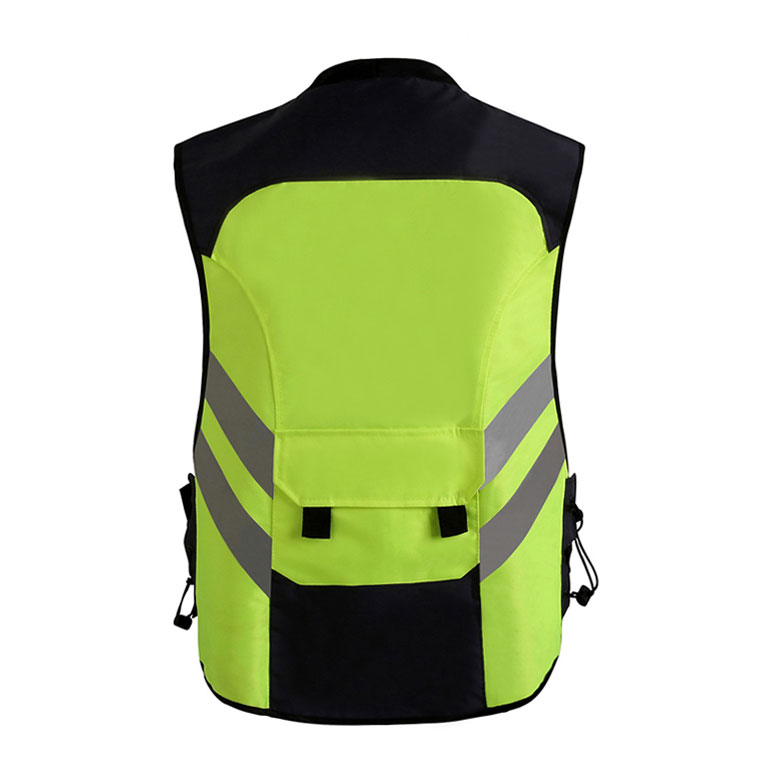 建筑工人熒光黃反光馬甲 JX-GC024
