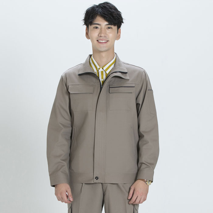 純棉電焊工作服套裝男長袖JL-GC005